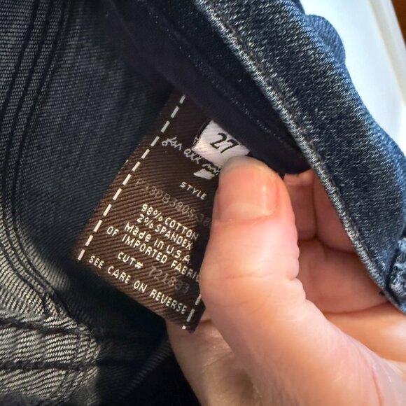 y2K jeans!!  7 for all Mankind Ginger flare jeans, size 27 - Picture 7 of 8